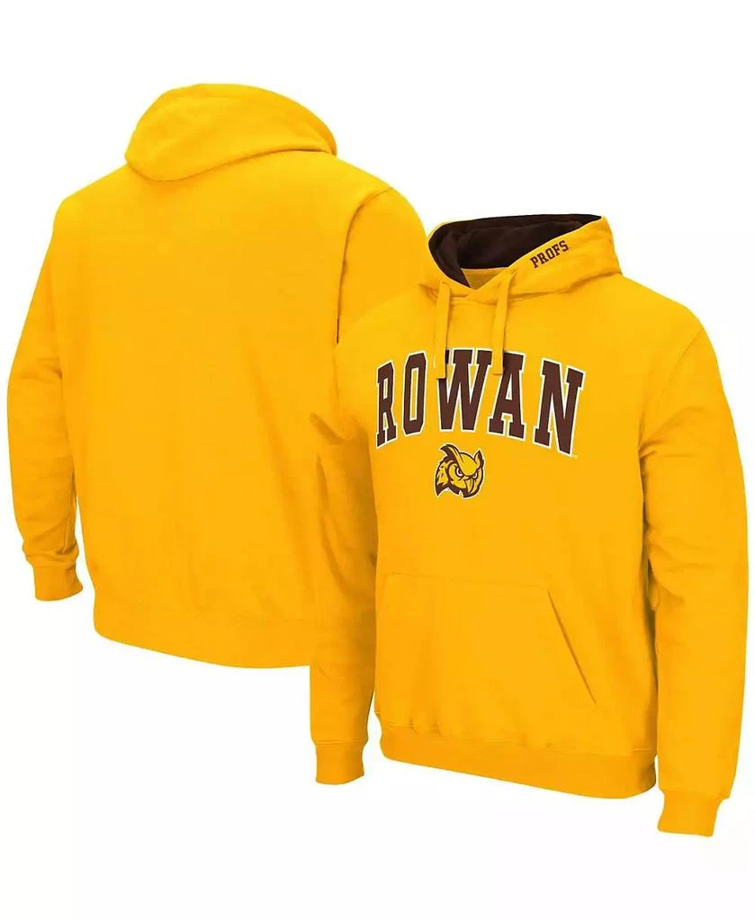 商品Colosseum|Men's Gold Rowan Profs Arch & Logo Pullover Hoodie,价格¥278,第1张图片