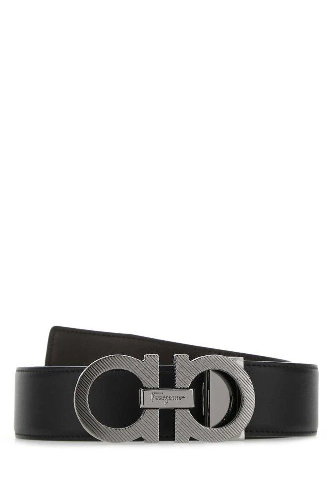 商品Salvatore Ferragamo|Salvatore Ferragamo Gancini Reversible Belt,价格¥2839,第1张图片