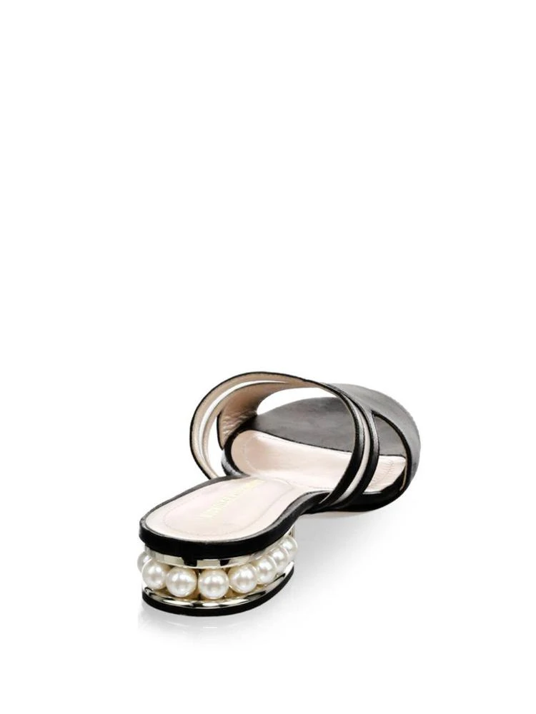 商品Nicholas Kirkwood|Embellished Leather Mules,价格¥1875,第2张图片详细描述