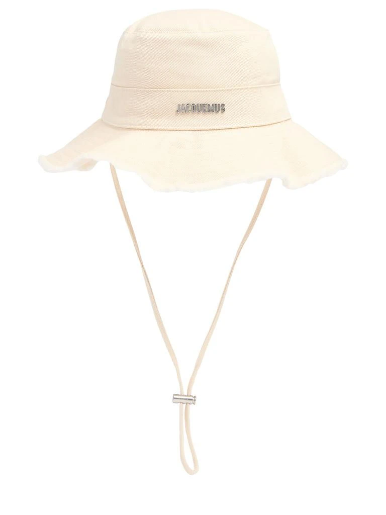 商品Jacquemus|Le Bob Artichaut Canvas Bucket Hat,价格¥1253,第1张图片