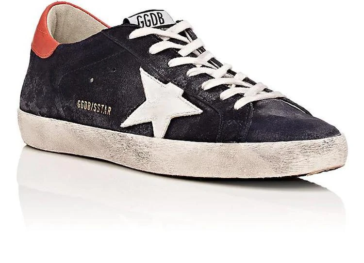 商品Golden Goose|Men's Superstar Suede Sneakers,价格¥2075,第2张图片详细描述