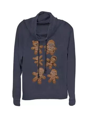 商品Star Wars|Christmas Gingerbread Cookie Characters Cowl Neck Pullover,价格¥391,第1张图片详细描述