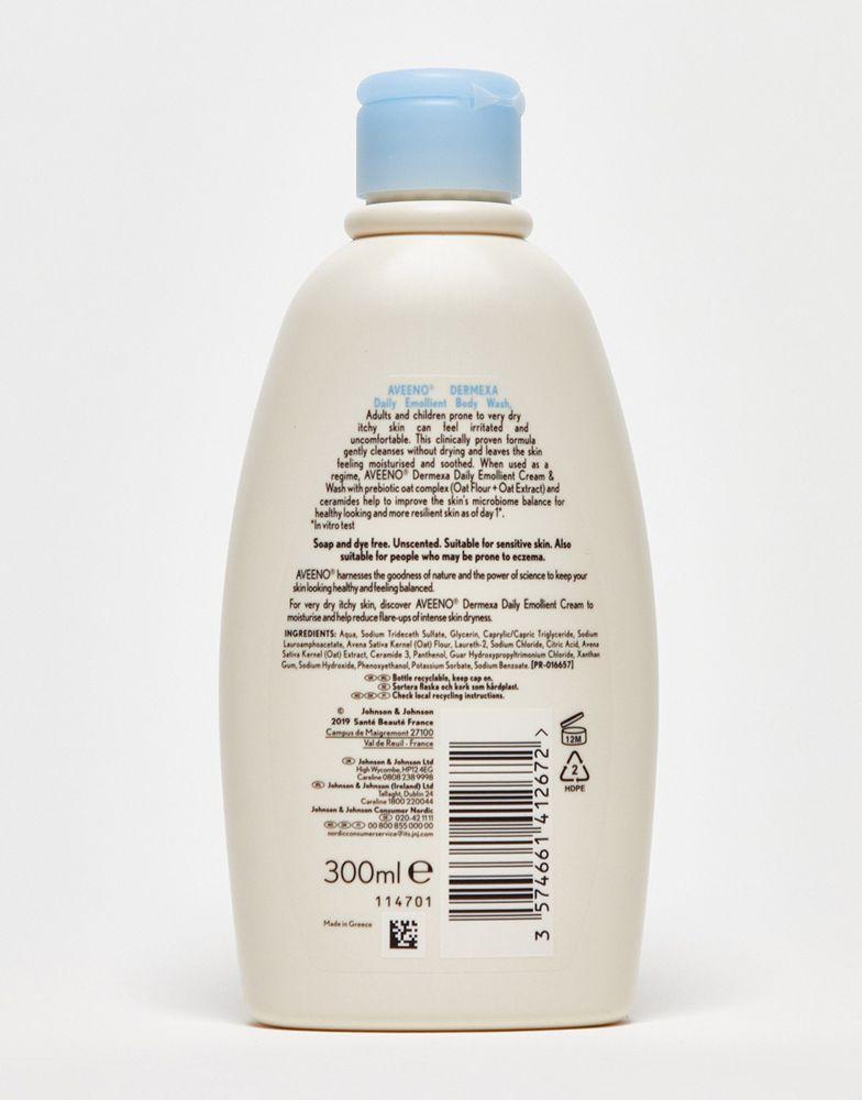 Aveeno Dermexa Daily Emollient Body Wash 300ml商品第2张图片规格展示
