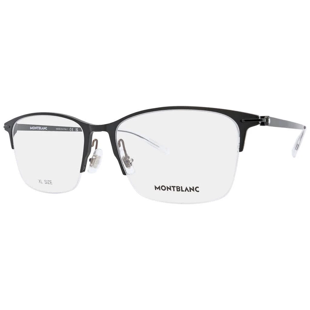 商品MontBlanc|Demo Rectangular Men's Eyeglasses MB0284OA 004 56,价格¥982,第2张图片详细描述