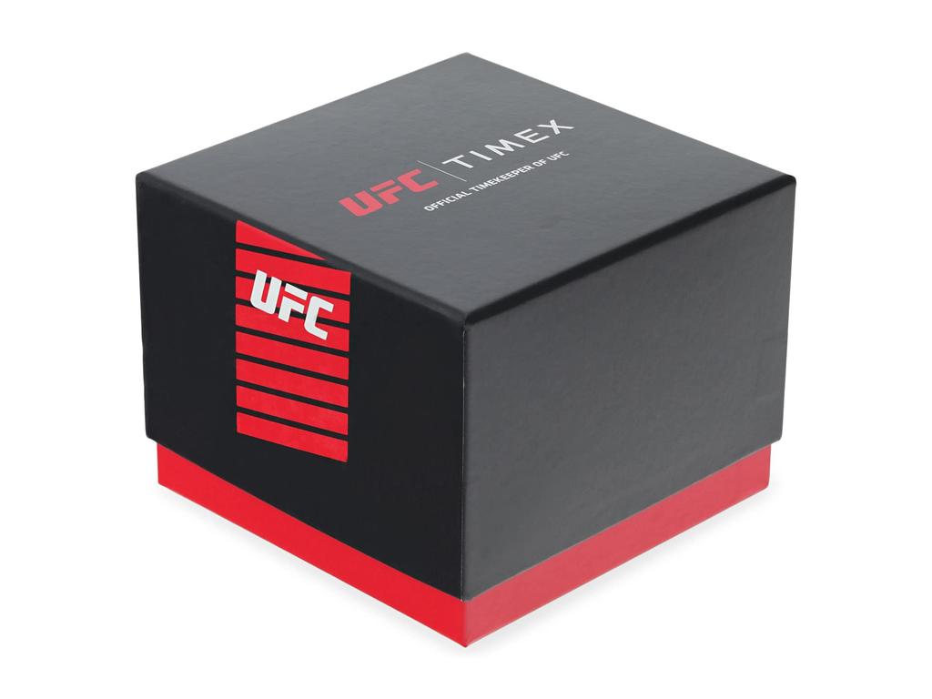50 mm UFC Impact Analog-Digital Dial Black Resin Strap Watch商品第4张图片规格展示