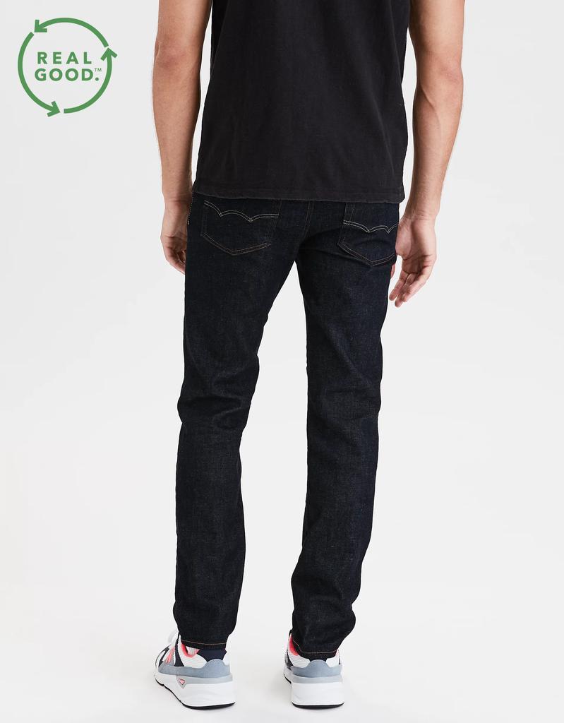 商品AE|AE AirFlex+ Slim Straight Jean,价格¥213,第4张图片详细描述