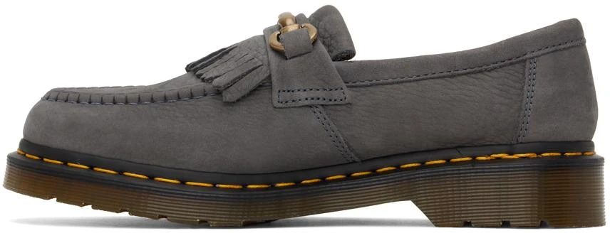 商品Dr. Martens|Gray Adrian Snaffle Loafers,价格¥912,第3张图片详细描述