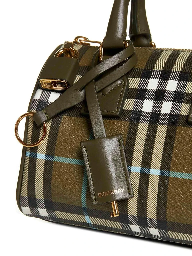 商品Burberry|Burberry Mini Vintage Check-Printed Zipped Bowling Bag,价格¥7720,第4张图片详细描述