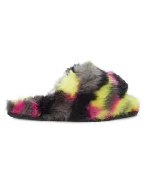 商品SOREL|Sorel Go Mail Run Faux Fur-Lined Suede Slippers,价格¥189,第1张图片