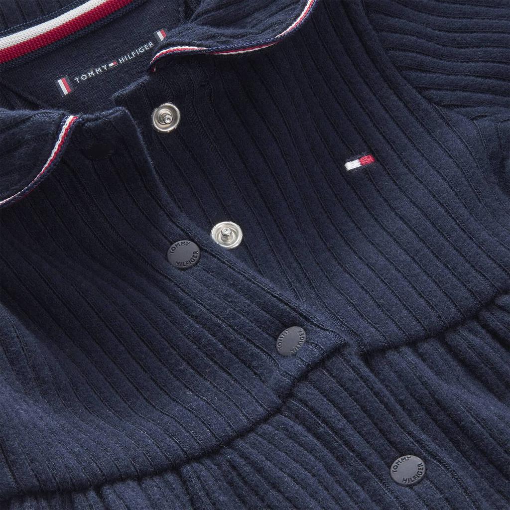 Tommy Hilfiger Babys' Rib Stretch-Cotton Jersey Dress商品第3张图片规格展示