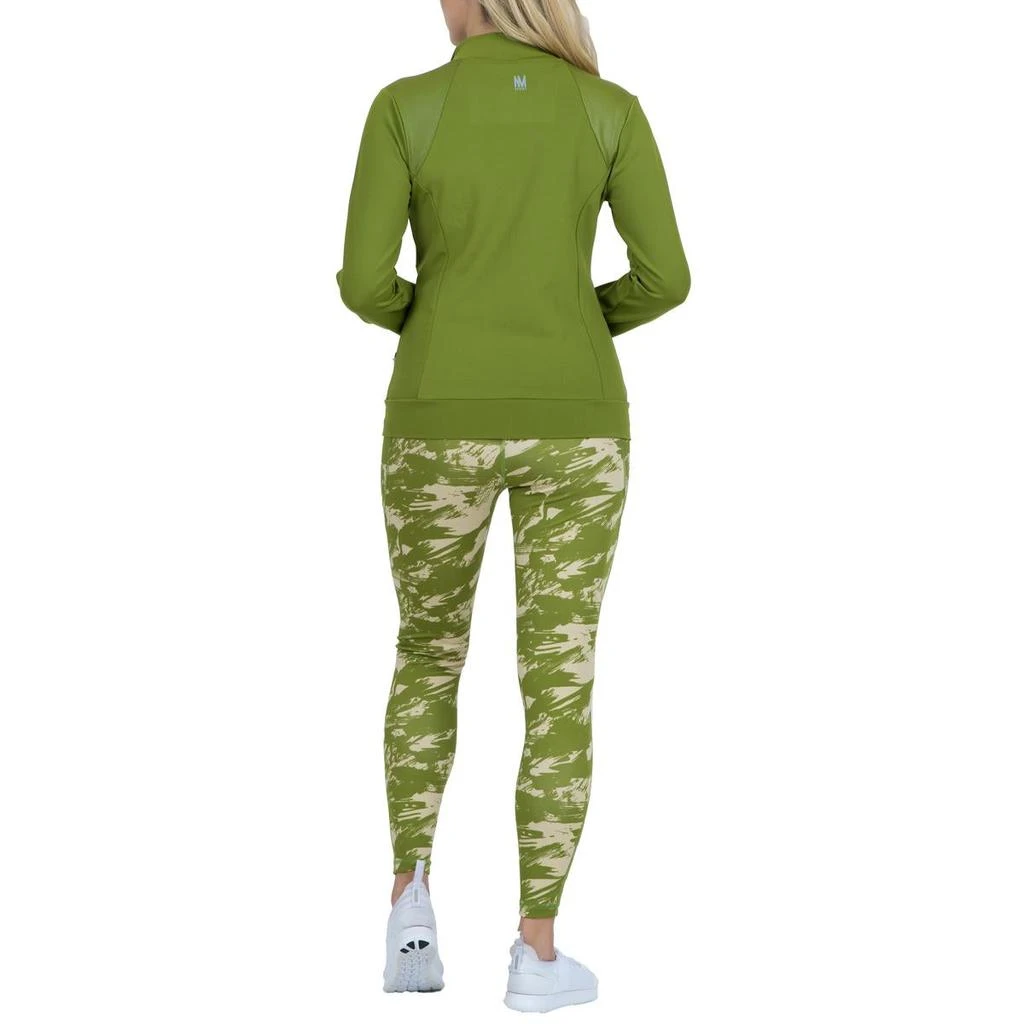 商品Nicole Miller Sport|Nicole Miller Sport Women's Full Zip Activewear Jacket with Shimmer Panels,价格¥61,第3张图片详细描述