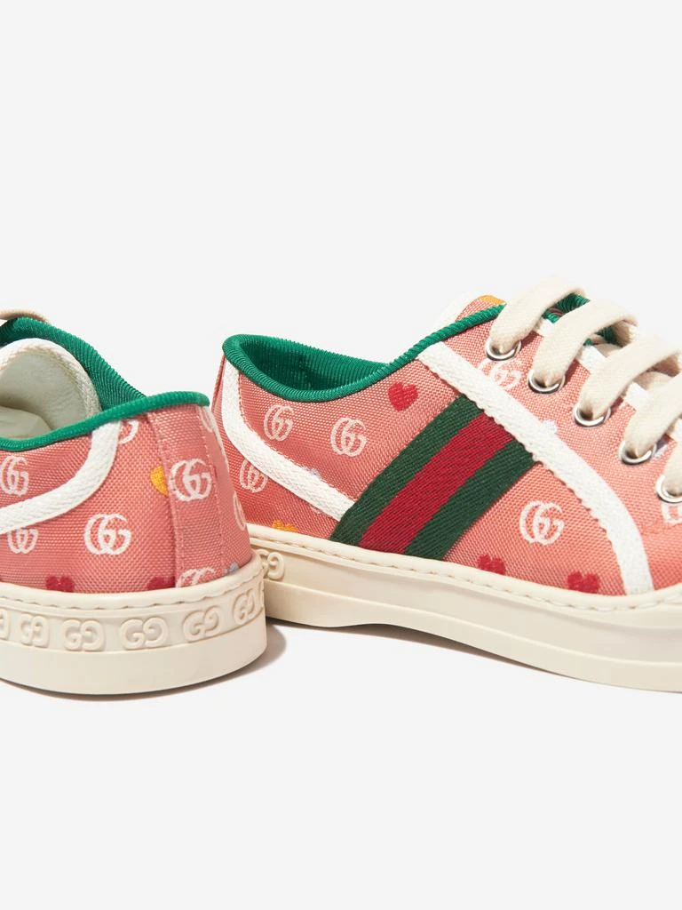 商品Gucci|Girls GG Tennis Trainers in Pink,价格¥3172,第4张图片详细描述