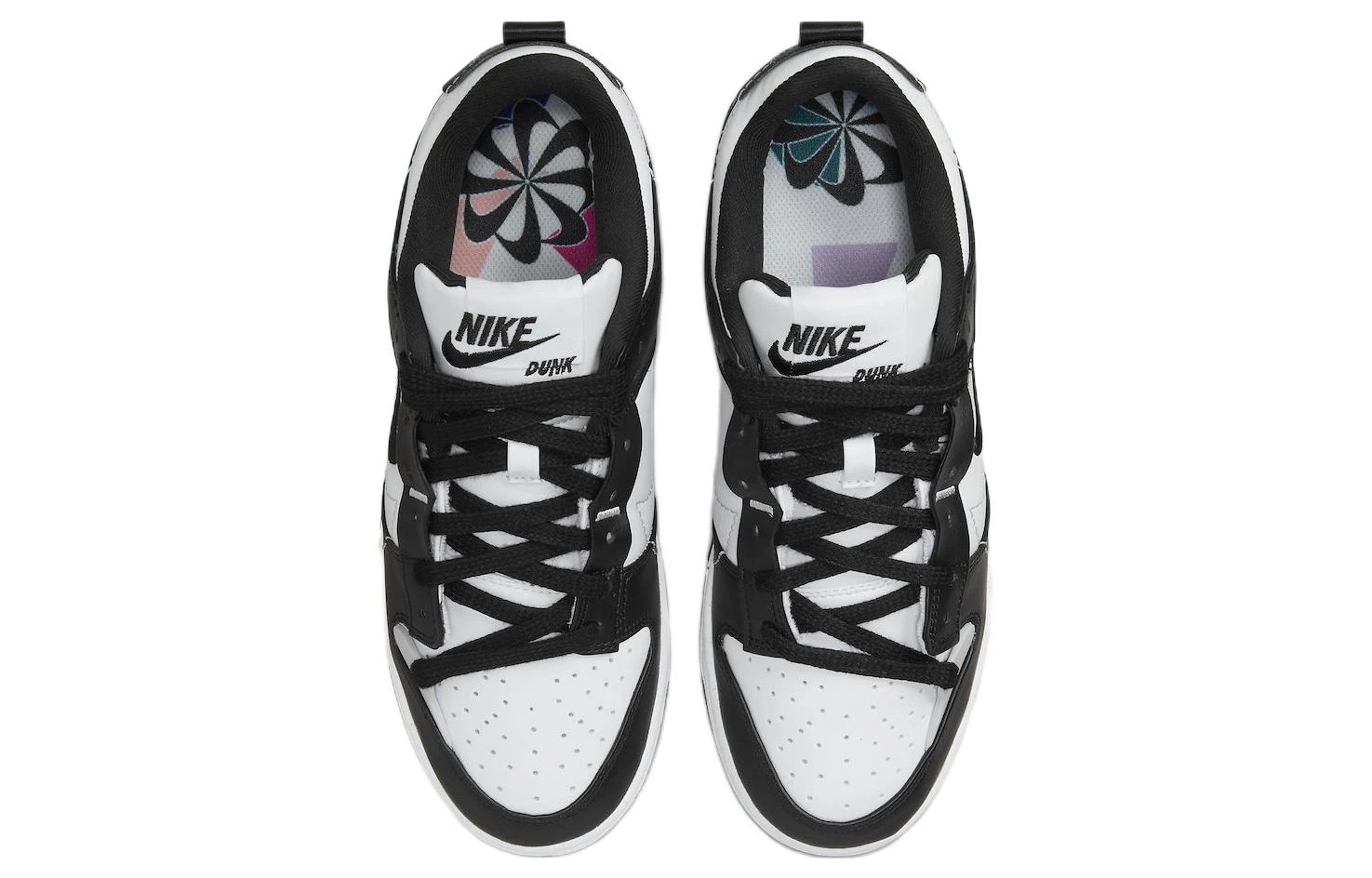 商品[国内直发] NIKE|Dunk Disrupt 2 \"panda\" 可回收材料 熊猫 经典 低帮 板鞋 女款 黑白,价格¥407,第5张图片详细描述