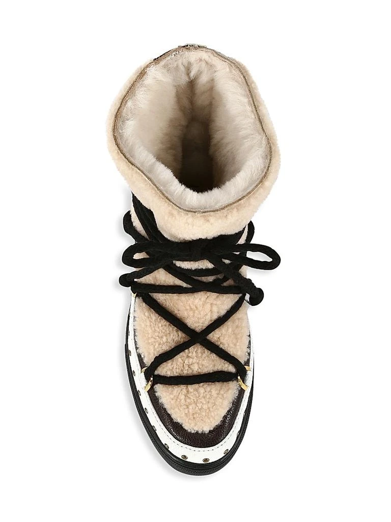 商品INUIKII|Curly Rock Shearling Sneaker Boots,价格¥1391,第5张图片详细描述