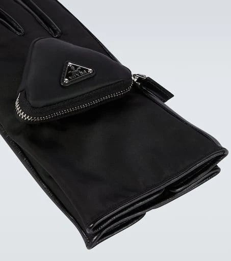 商品Prada|尼龙皮革手套,价格¥9910,第2张图片详细描述
