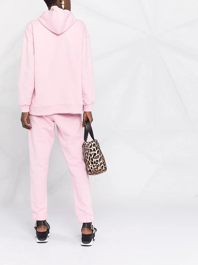 商品Ganni|GANNI - Logo Organic Cotton Hoodie,价格¥814,第4张图片详细描述