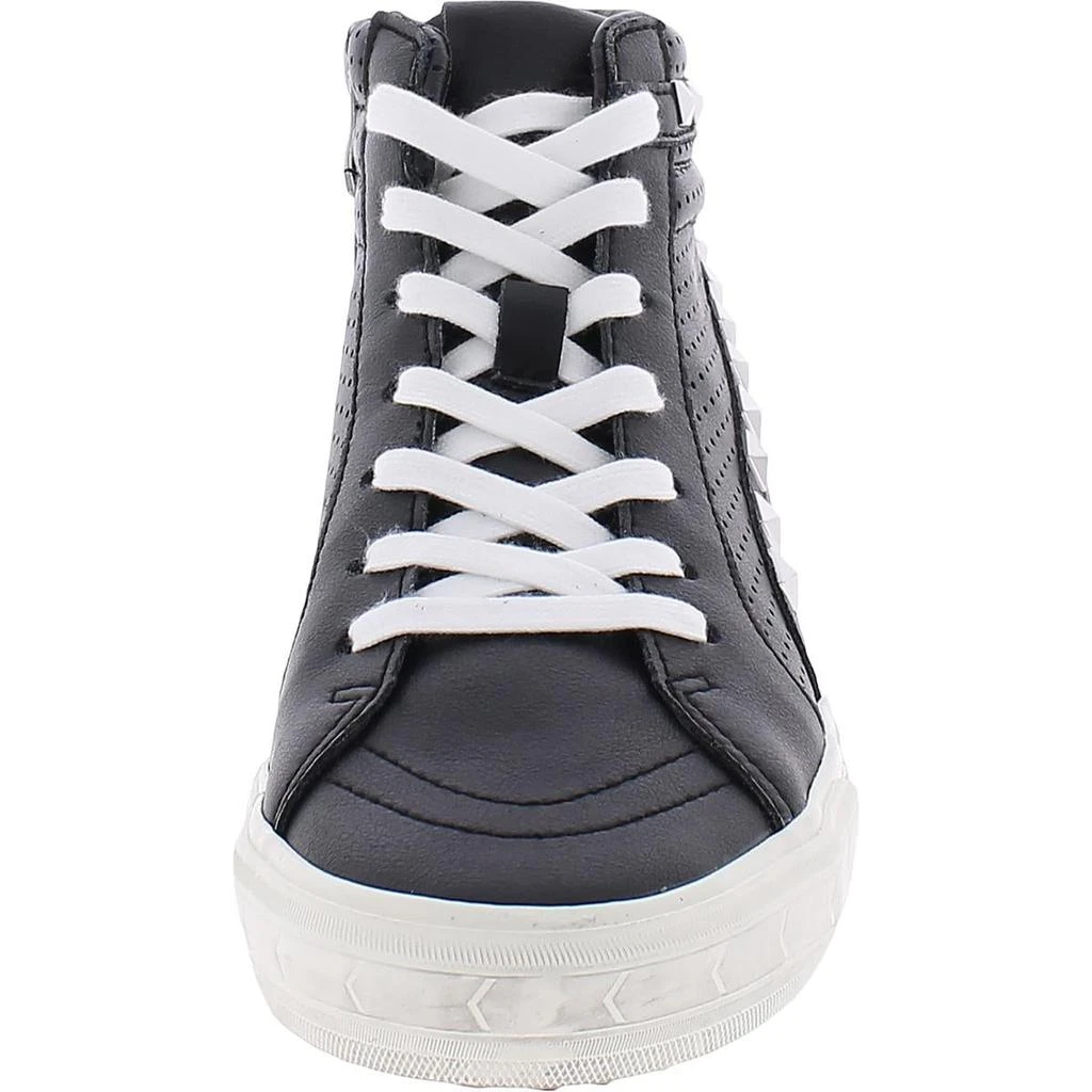 商品Steve Madden|Steve Madden Womens Tracey Studded Lace-up High Top Sneakers,价格¥62,第4张图片详细描述