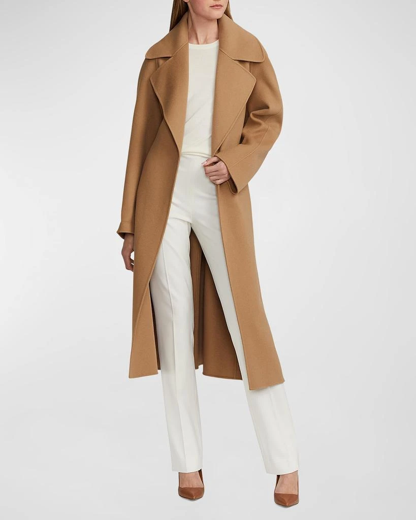 商品Ralph Lauren|Leonarda Cashmere Belted Coat,价格¥42882,第3张图片详细描述