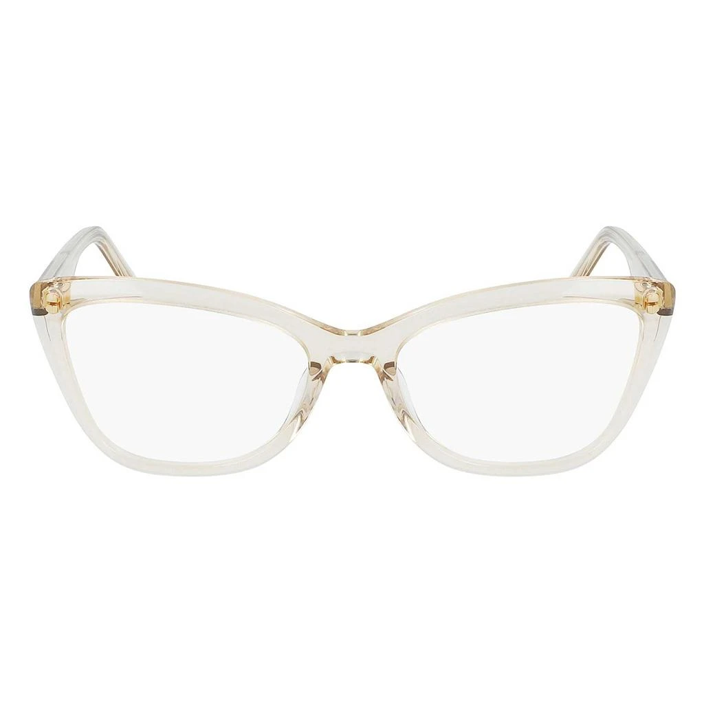 商品MCM|MCM Women's Eyeglasses - Champagne Cat Eye Zyl Frame Clear Demo Lens | MCM2708 237,价格¥376,第2张图片详细描述