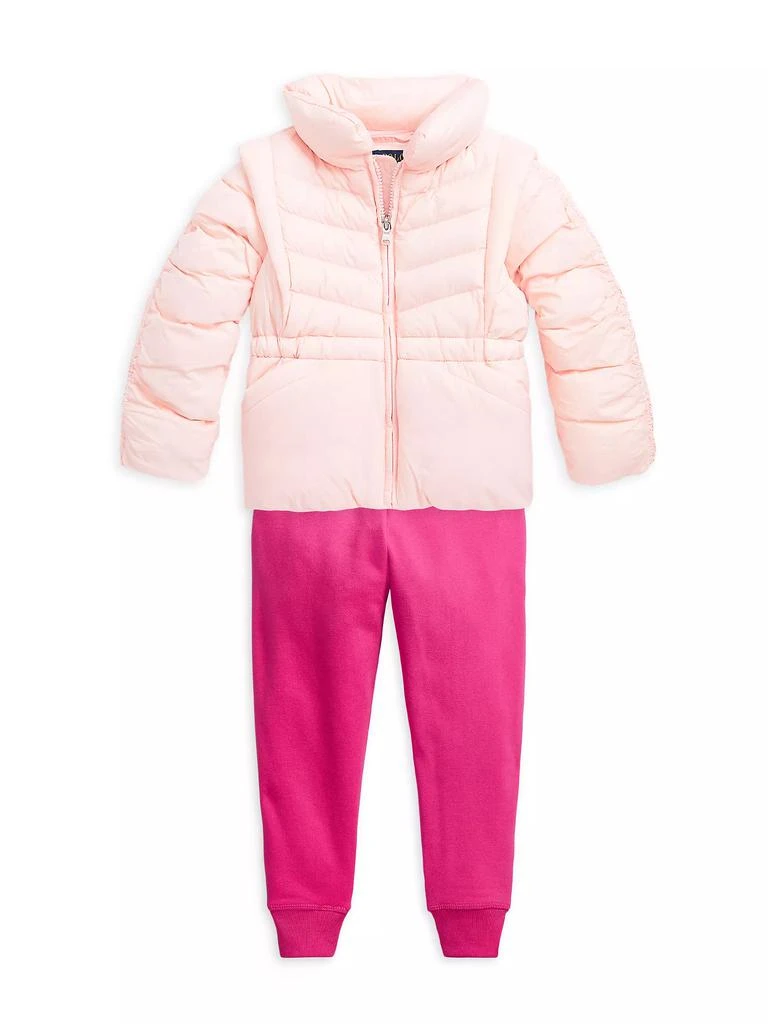 商品Ralph Lauren|Little Girl's &amp; Girl's Perpetual Nylon Jacket,价格¥877,第2张图片详细描述