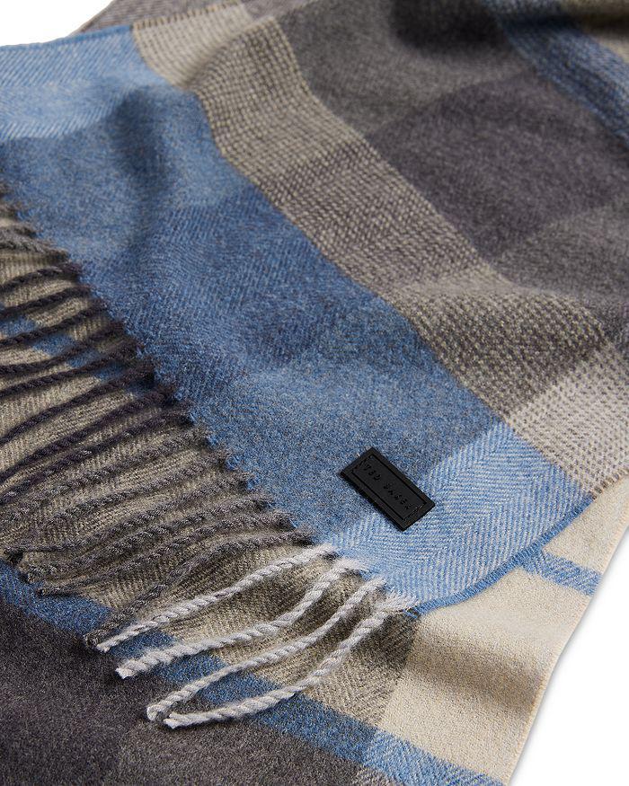 商品Ted Baker London|Jeff Large Check Scarf,价格¥654,第4张图片详细描述