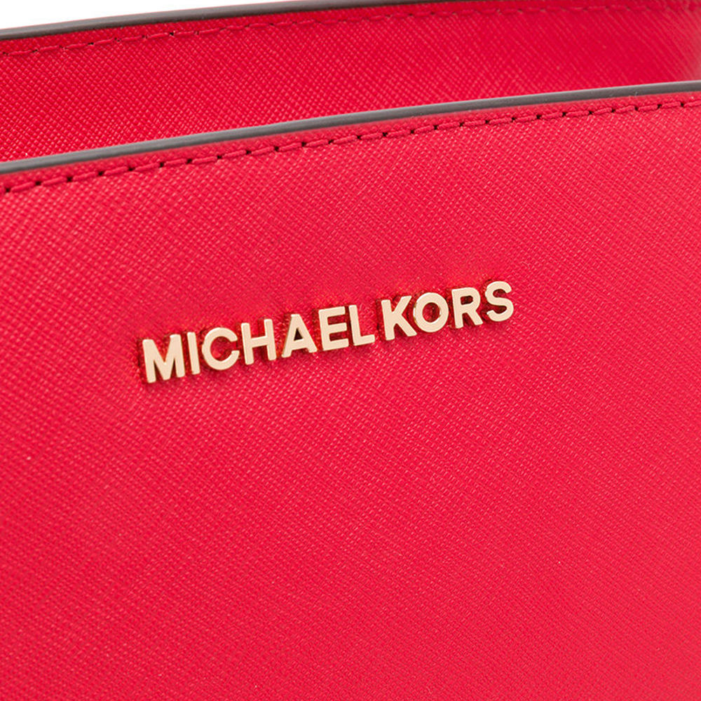 Michael Kors 迈克高仕 女士亮红色牛皮斜挎包 30T3GLMM2L-brightred商品第4张图片规格展示