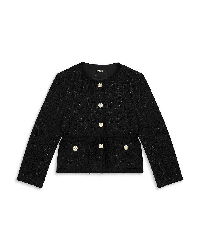 商品Maje|Violette Tweed Jacket,价格¥2211,第2张图片详细描述