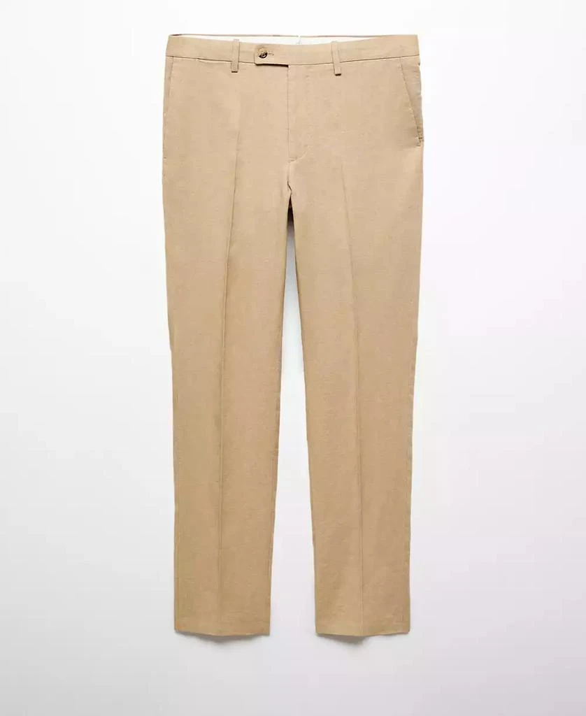 商品Mango|Men's 100% Linen Suit Trousers,价格¥917,第1张图片