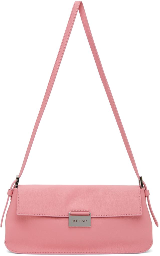 Pink Grained Matilda Shoulder Bag商品第1张图片规格展示