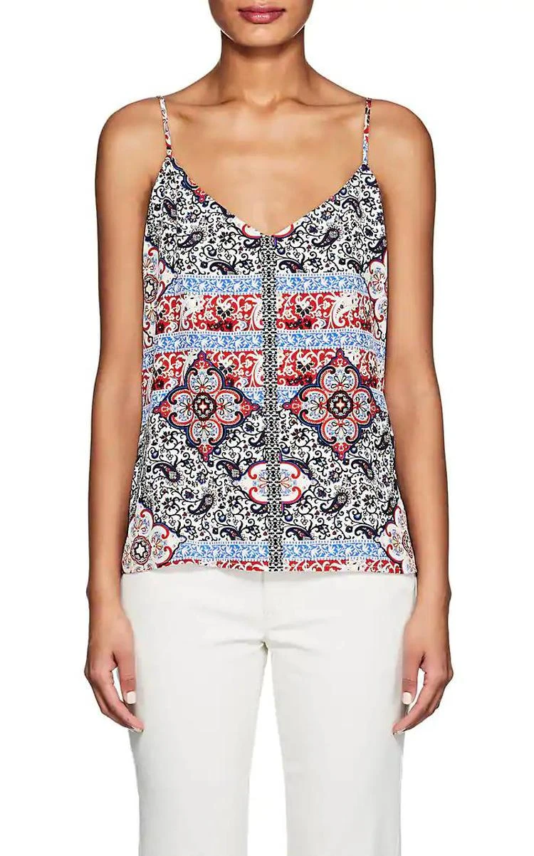 商品L'Agence|Jane Paisley Silk Cami,价格¥665,第3张图片详细描述