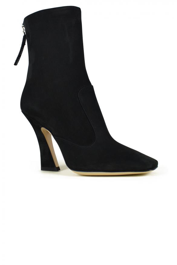 Black nubuck boots - Shoe size: 35,5商品第3张图片规格展示