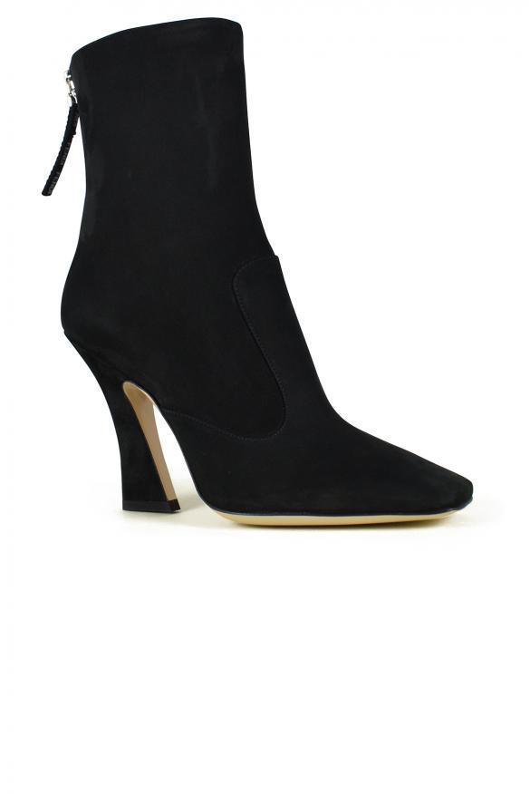 商品Fendi|Black nubuck boots - Shoe size: 35,5,价格¥3123,第5张图片详细描述