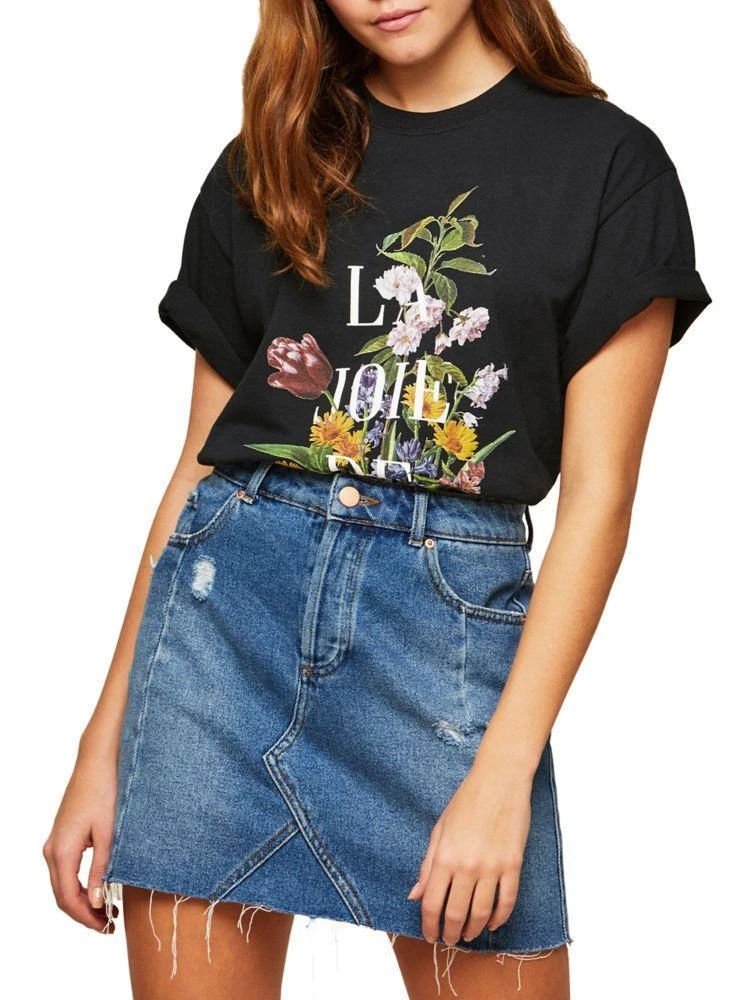 商品Miss Selfridge|Joie De Vie Tee 标语T恤,价格¥145,第1张图片