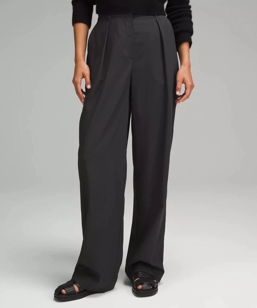 Pleat-Front High-Rise Trouser *Regular 商品