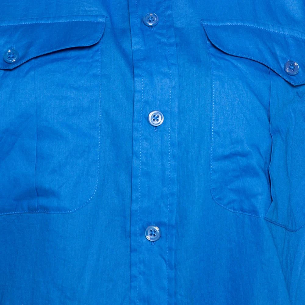 商品[二手商品] Ralph Lauren|Ralph Lauren Blue Cotton Button Front Shirt M,价格¥1145,第4张图片详细描述