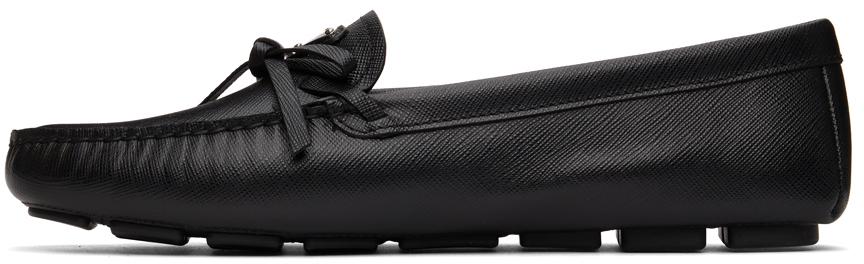 黑色 Saffiano 乐福鞋商品第3张图片规格展示