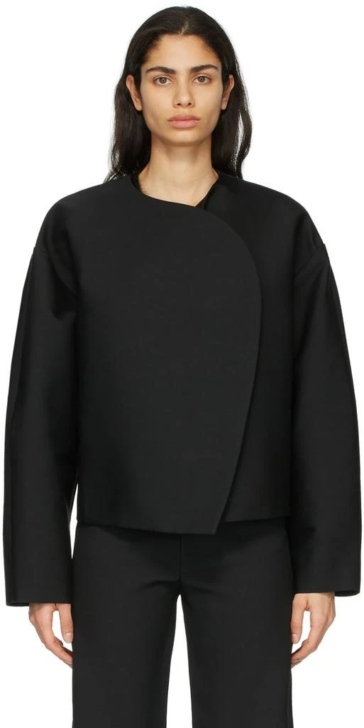 商品[国内直发] Totême|Black Wool Dinner Jacket（吊牌尺码为IT36）,价格¥1791,第1张图片