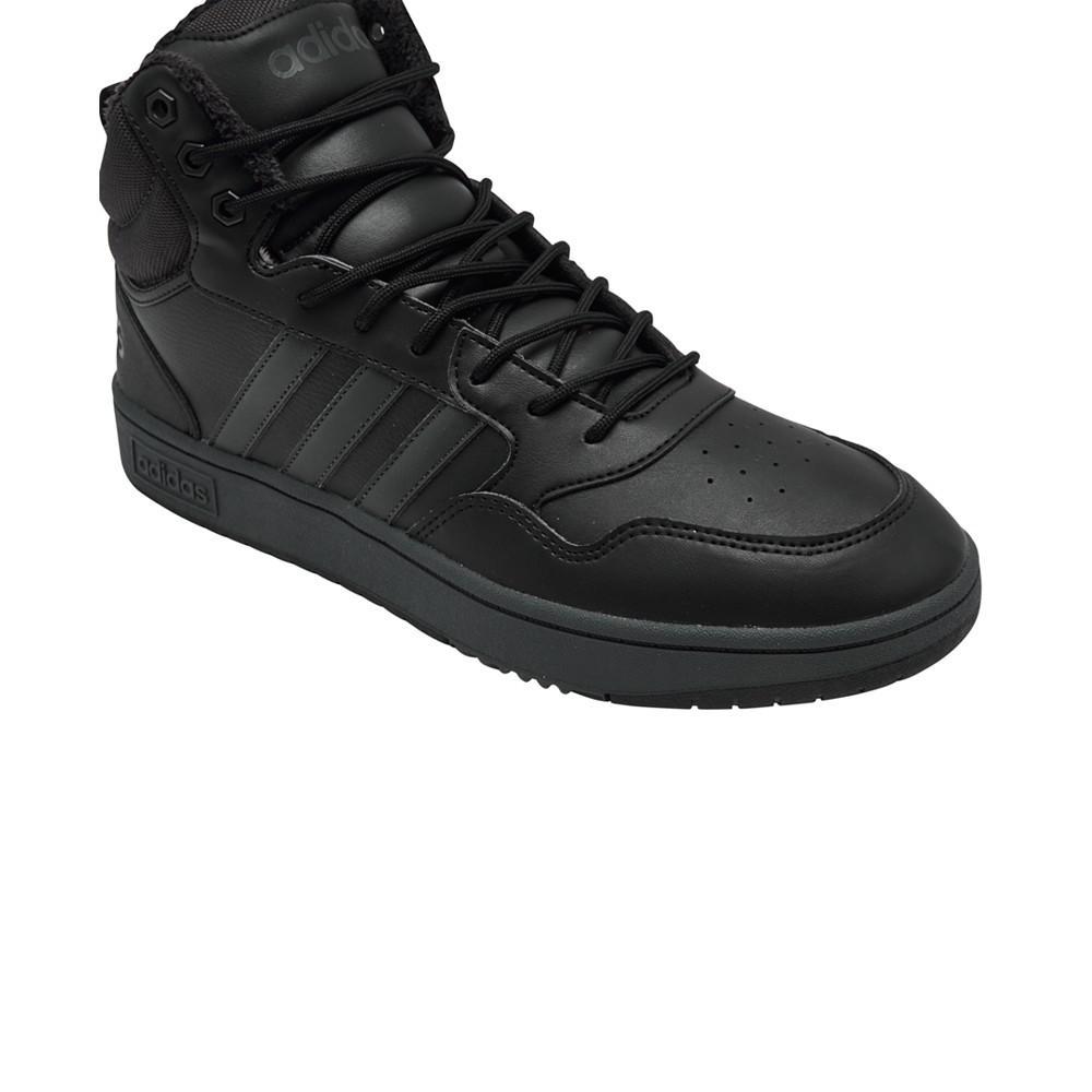 商品Adidas|Men's Essentials Hoops 3.0 Mid Winterized Sneakerboots from Finish Line,价格¥554,第1张图片