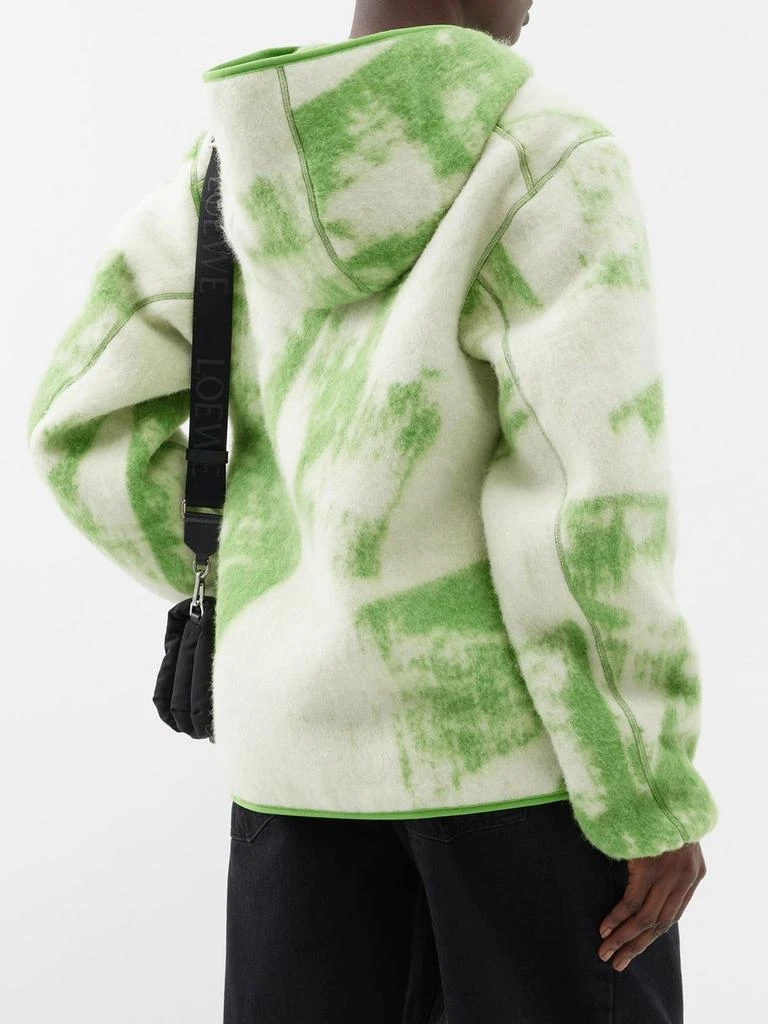 商品Y-3|Abstract-jacquard fleece hooded jacket,价格¥1146,第5张图片详细描述