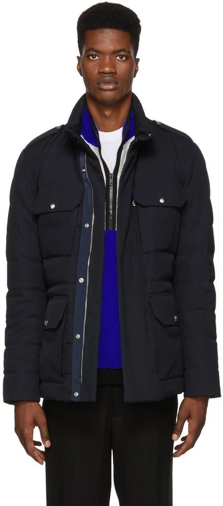 商品Moncler|Navy Down Levet Jacket 男款羽绒服,价格¥19551,第1张图片