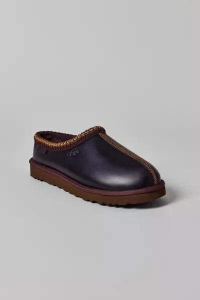 商品UGG|UGG Men's Tasman Leather Regen Slipper Clog,价格¥897,第3张图片详细描述