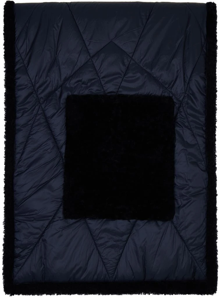 商品Giorgio Armani|Navy Neve Scarf,价格¥12584,第1张图片