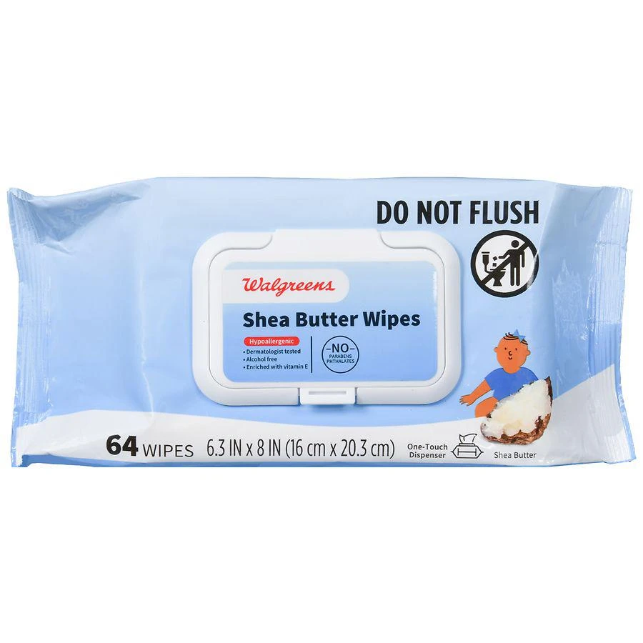 商品Walgreens|Shea Butter Wipes,价格¥25,第2张图片详细描述