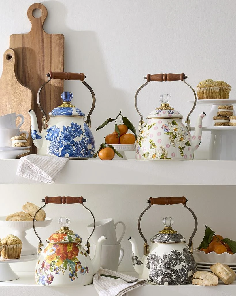 商品MacKenzie-Childs|Sterling English Garden 2-Quart Tea Kettle,价格¥1242,第5张图片详细描述