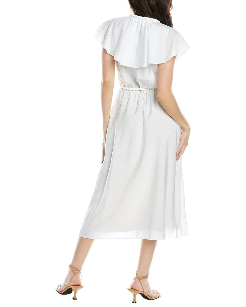 商品Vince|Vince Braided-Belt Wrap Dress,价格¥670,第2张图片详细描述