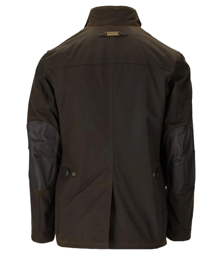 商品Barbour|Barbour Ogston Wax Olive Green Jacket,价格¥3665,第2张图片详细描述