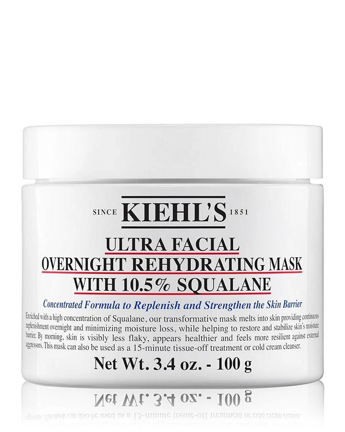商品Kiehl's|Ultra Facial Overnight Rehydrating Mask 3.4 oz.,价格¥333,第1张图片