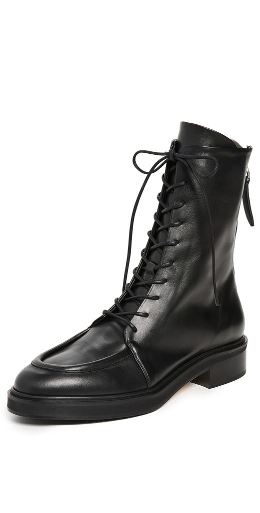 AEYDE Max Soft Calf Leather Black Boots商品第1张图片规格展示