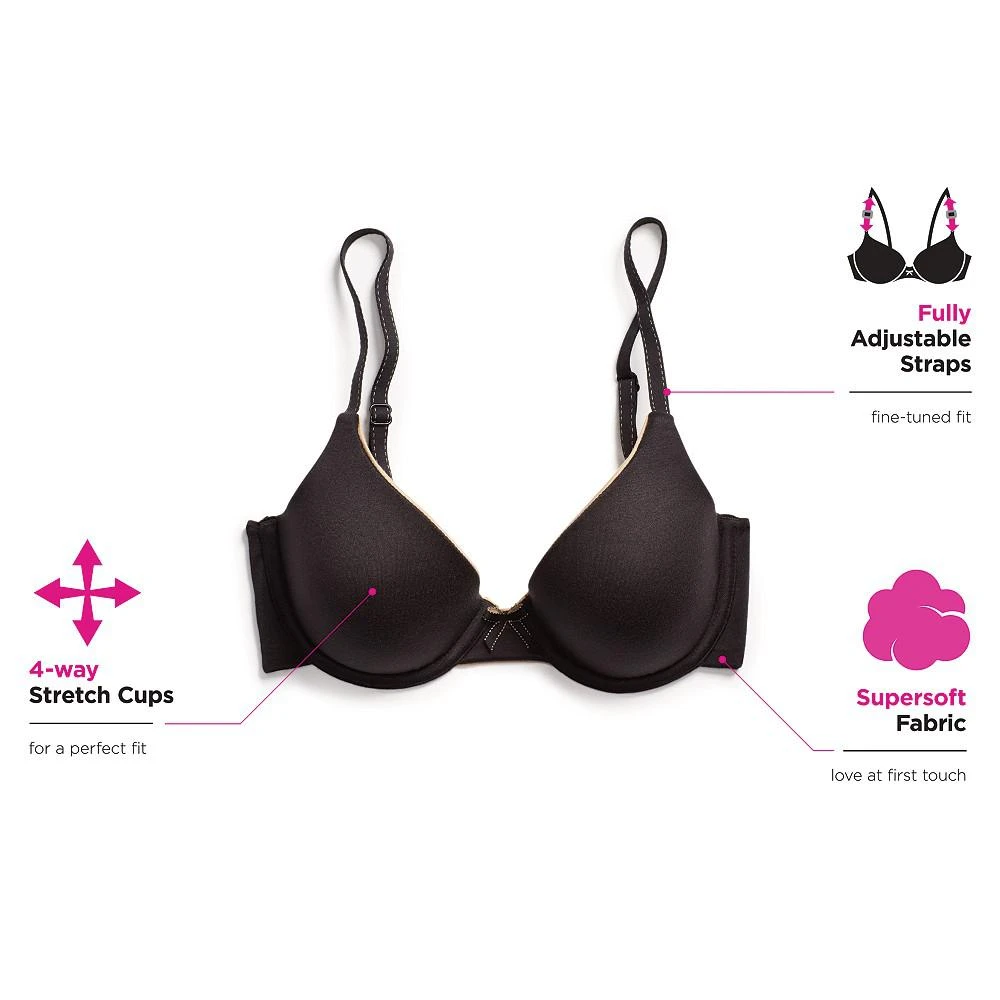商品Maidenform|舒适半罩杯文胸,价格¥142,第4张图片详细描述