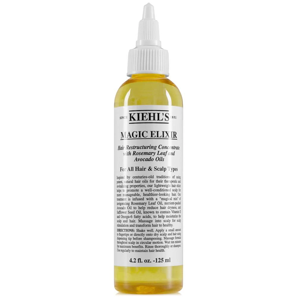 商品Kiehl's|Magic Elixir Hair Restructuring Concentrate, 4.2-oz.,价格¥188,第1张图片